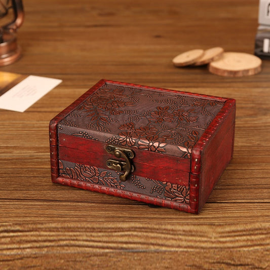 Wooden Vintage Jewelry Box Sorage And Shooting Props