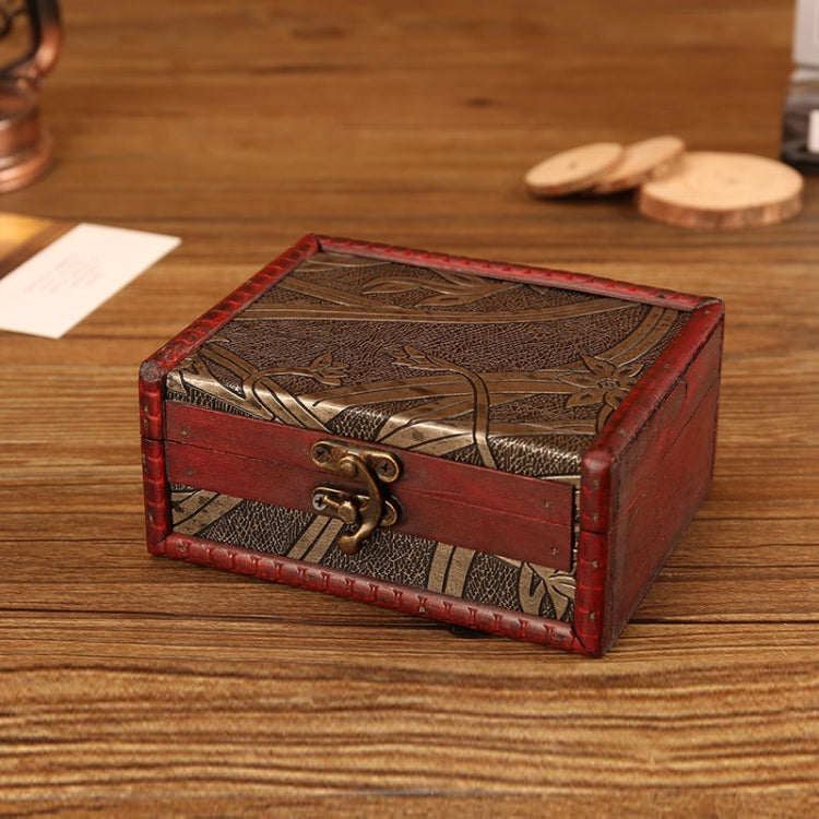 Wooden Vintage Jewelry Box Sorage And Shooting Props