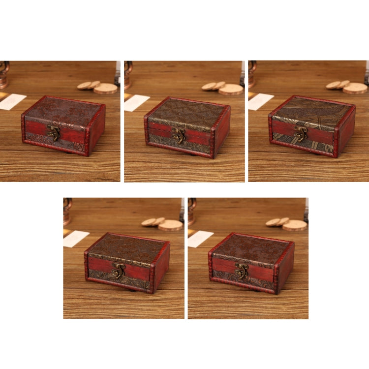Wooden Vintage Jewelry Box Sorage And Shooting Props