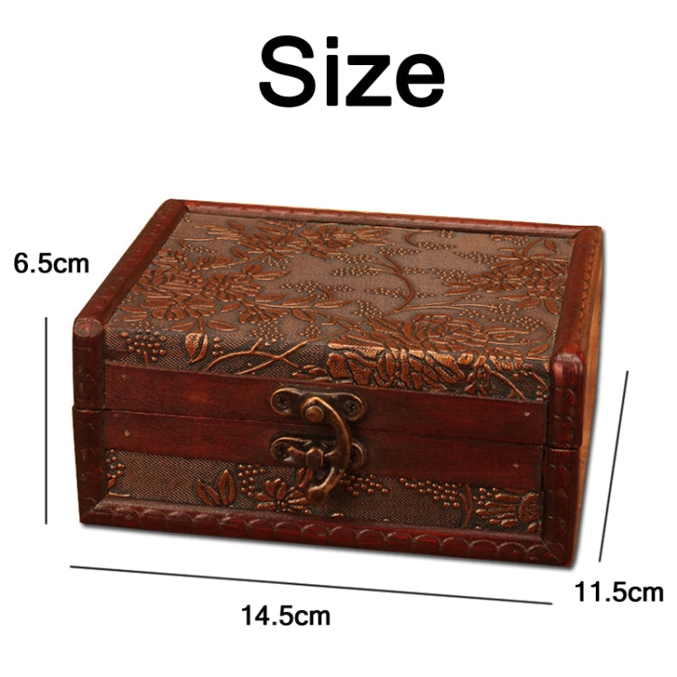 Wooden Vintage Jewelry Box Sorage And Shooting Props
