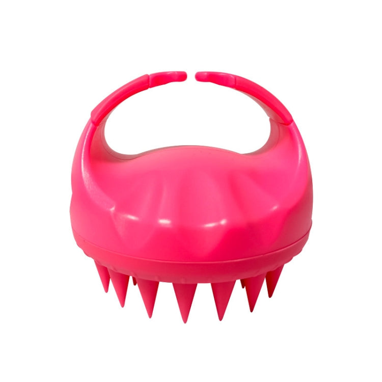 Round Hair Washing Brush Silicone Wet & Dry Multipurpose Massage Brush