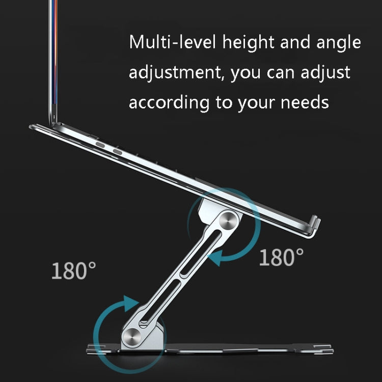 Integrated Foldable Laptop Stand Hollow Heat-Dissipating Flat Desktop Stand