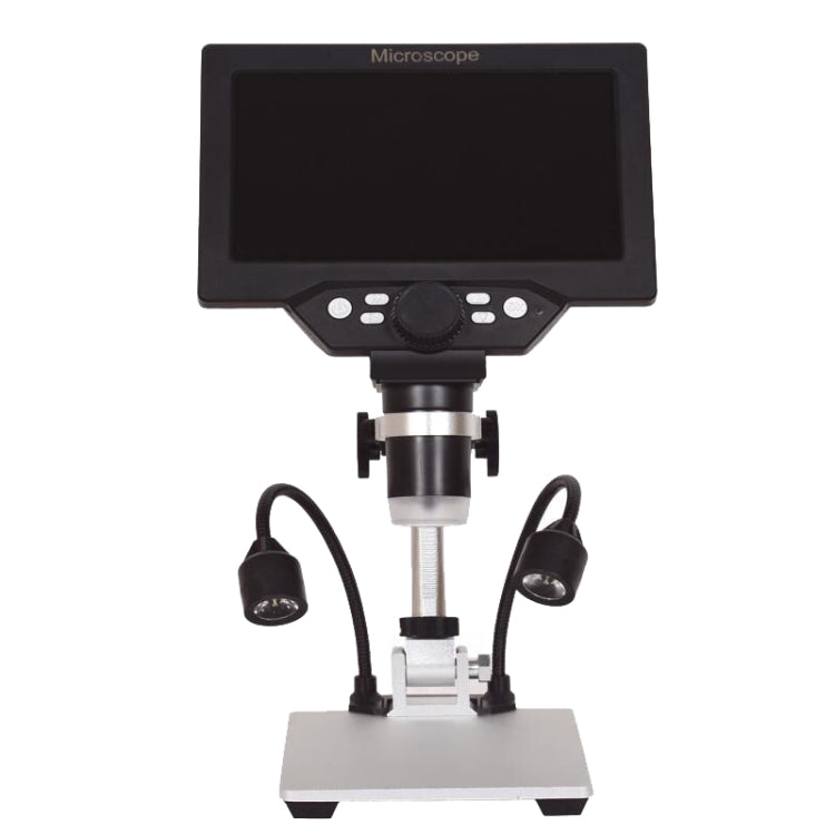 G1200D 7 Inch LCD Screen 1200X Portable Electronic Digital Desktop Stand Microscope, EU Plug Without Battery, US Plug Without Battery, AU Plug Without Battery, UK Plug Without Battery
