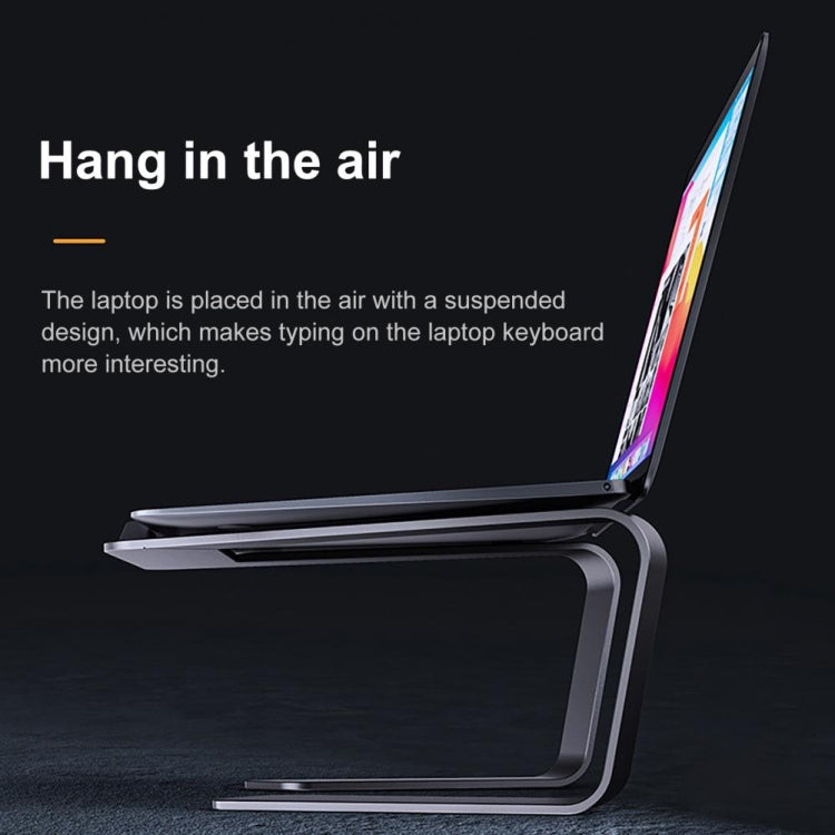 BONERUY P49 Aluminium Alloy Heat-Dissipating Notebook Holder Storage Heightened Holder