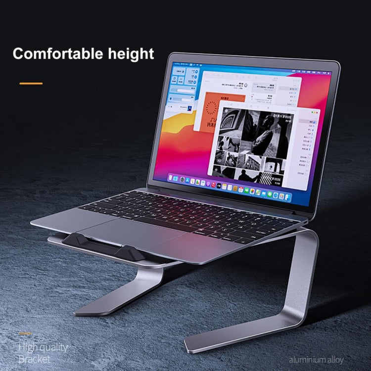 BONERUY P49 Aluminium Alloy Heat-Dissipating Notebook Holder Storage Heightened Holder