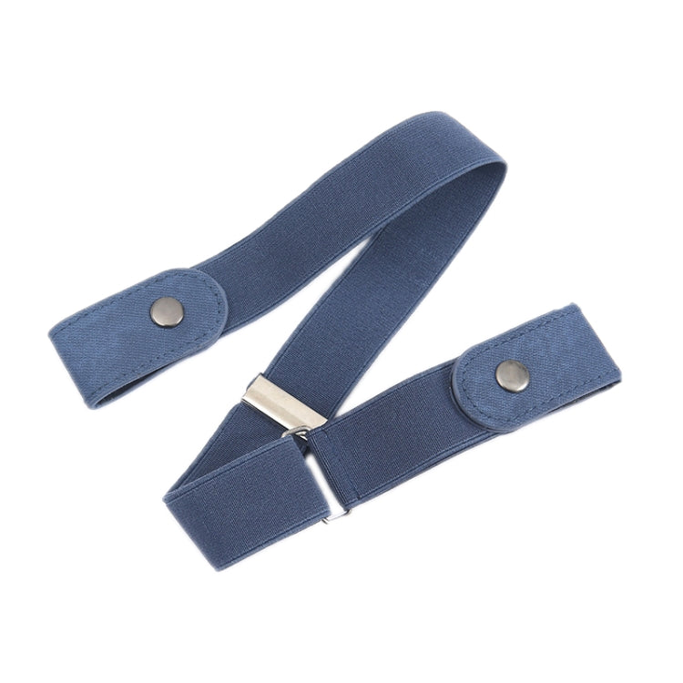Jeans Non-Marking Invisible Elastic Canvas Lazy Belt