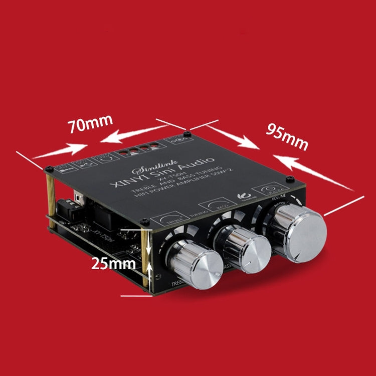 XINYI Sini T50H Bluetooth 5.0 With Pre-Stage High-Level Adjustment Stereo Digital Power Plate Module