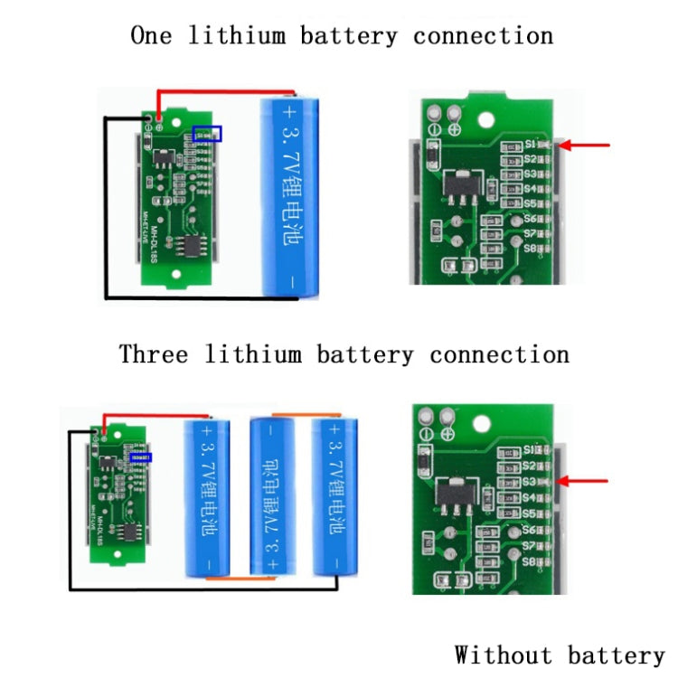 Lithium Battery Fuel Gauge Display Module