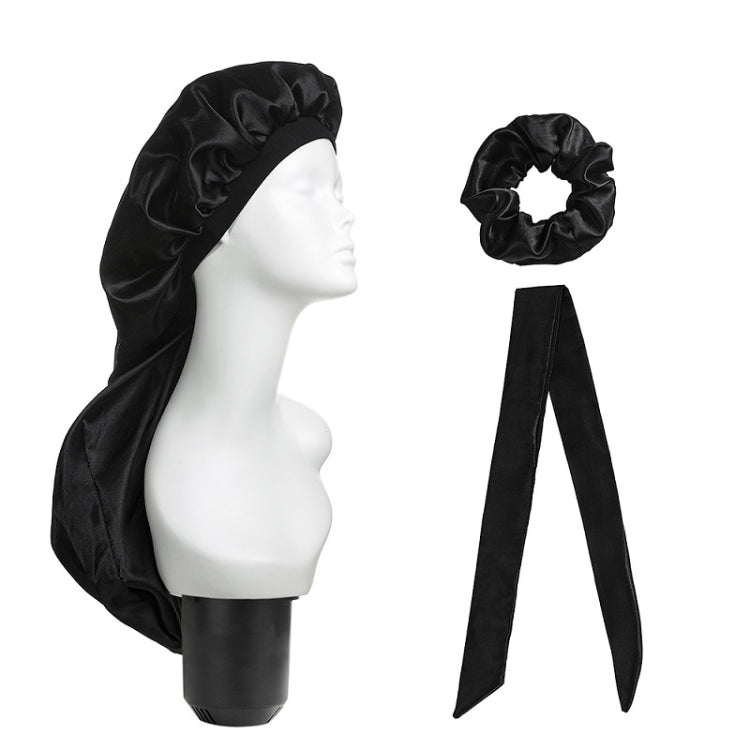 3 PCS/Set Hair Care Long Cap + Turban + Hair Ring