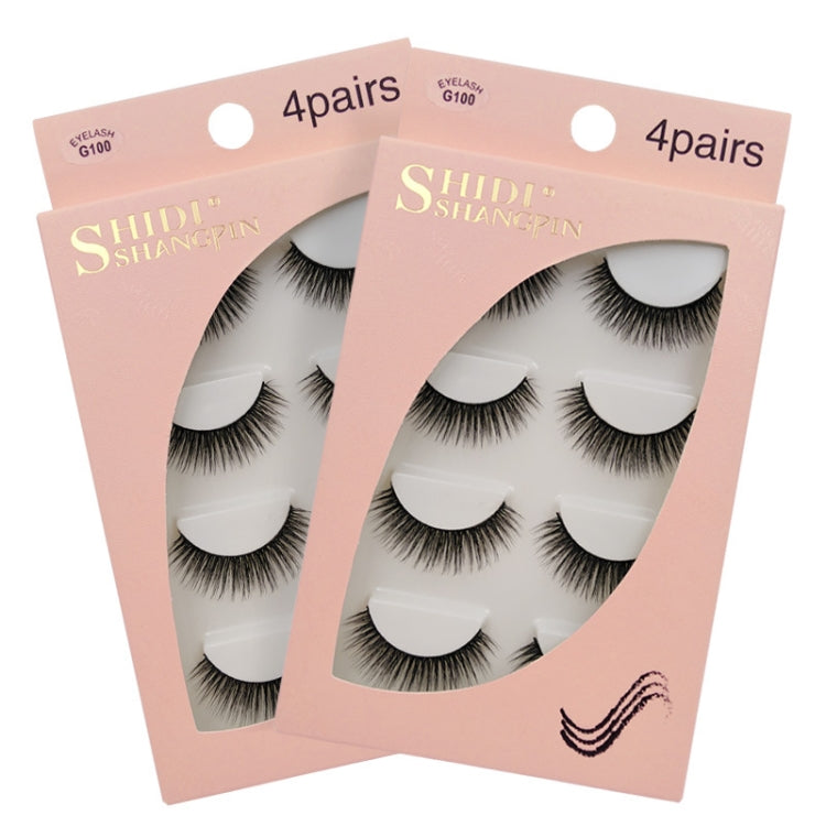 SHIDISHANGPIN 3D Mink False Eyelashes Naturally Thick Eyelashes