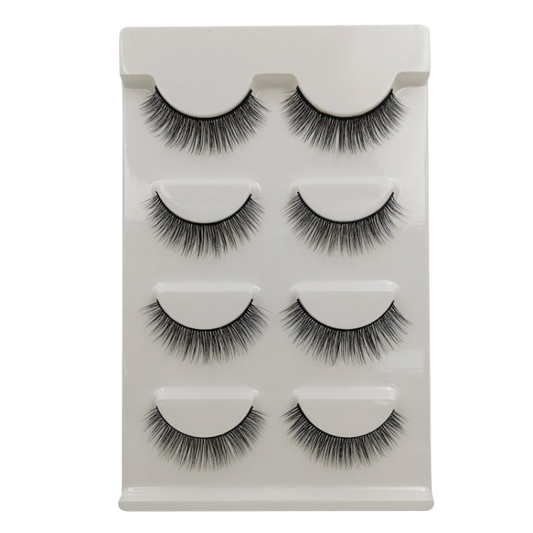 SHIDISHANGPIN 3D Mink False Eyelashes Naturally Thick Eyelashes