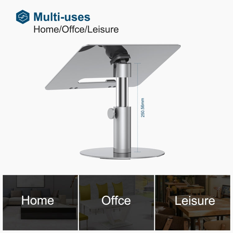 Z30 360 Rotating Lifting Aluminum Alloy Laptop Bracket