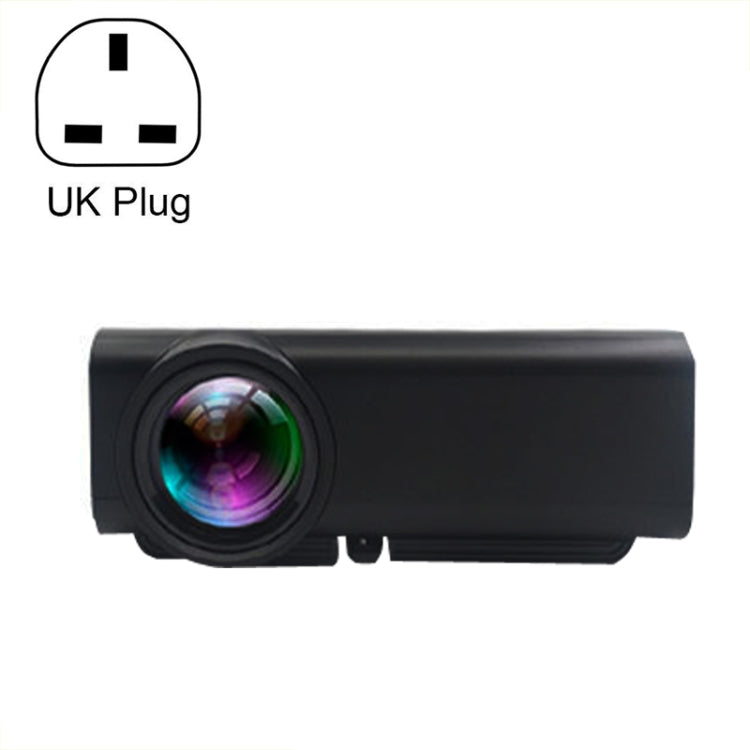 YG530 Home LED Small HD 1080P Projector, US Plug, EU Plug, UK Plug, AU Plug