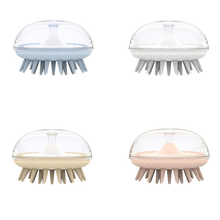 Silicone Head Massage Shampoo Brush