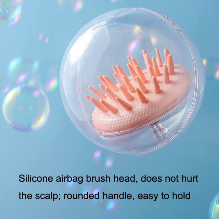 Silicone Head Massage Shampoo Brush