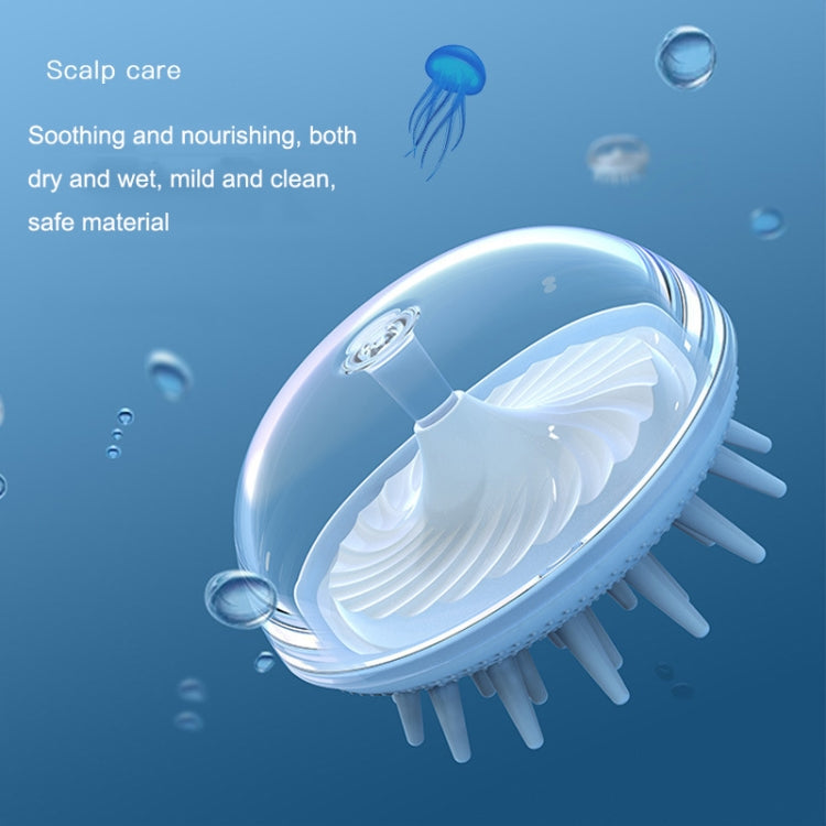 Silicone Head Massage Shampoo Brush