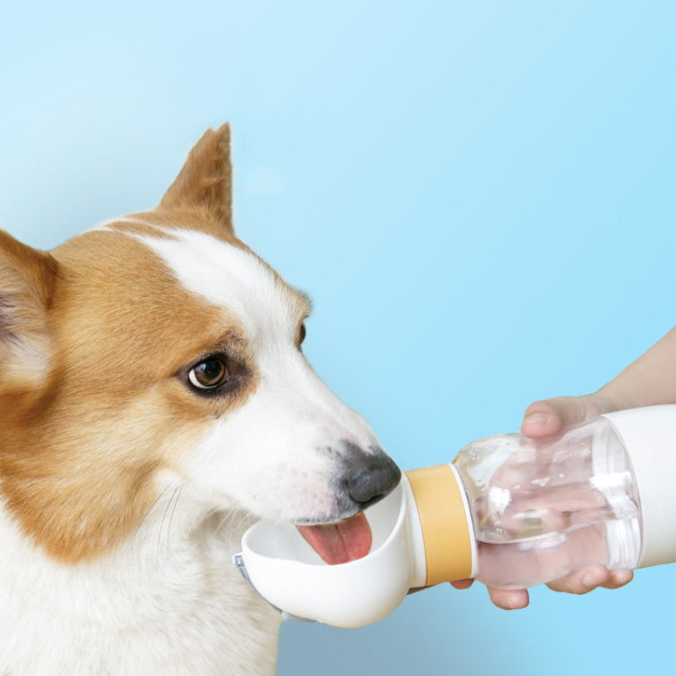 Dog Go Out Water Cup Portable Accompanying Cup Pet Drinking Water Drinker, 350ml+200ml, 350ml, 600ml
