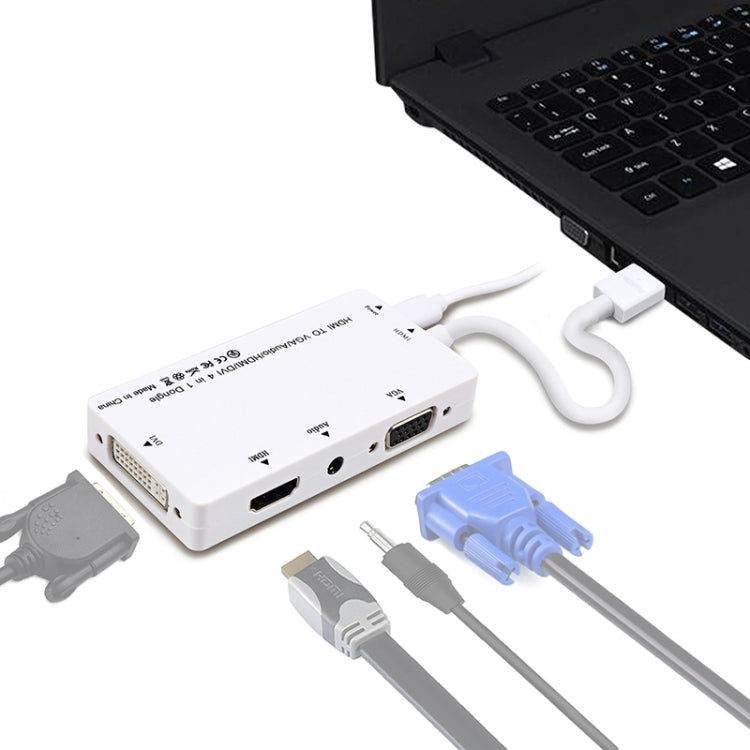 D0407 HDMI VGA DVI Connection HDTV Monitor Cable