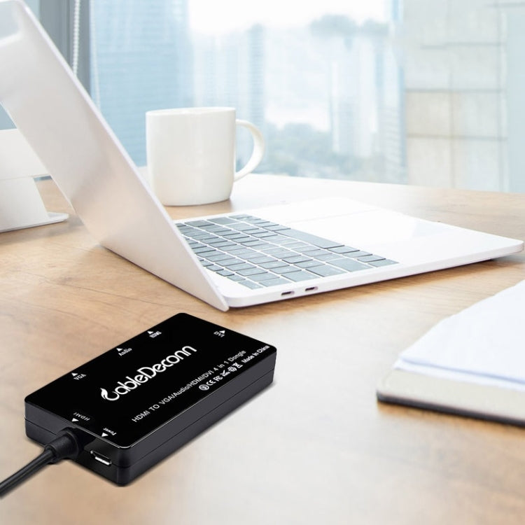 D0407 HDMI VGA DVI Connection HDTV Monitor Cable