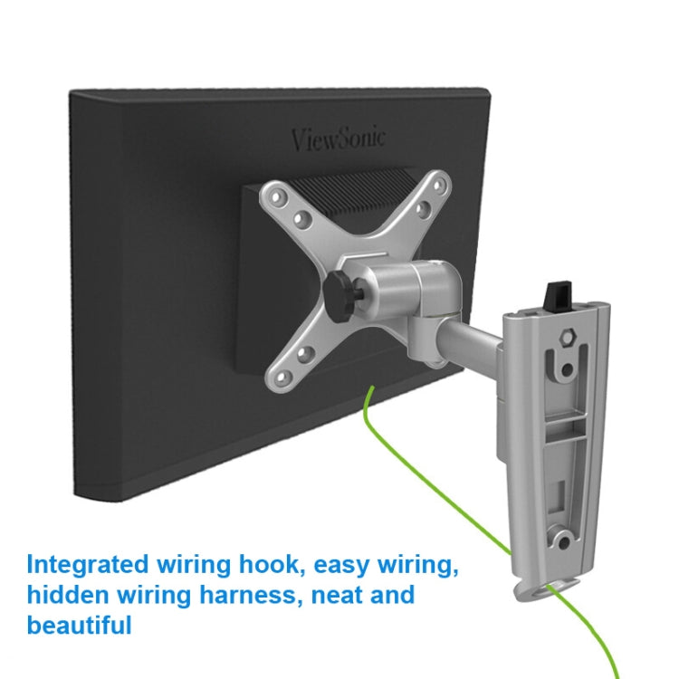 Gibbon Mounts L03 Computer Monitor Wall Mount Bracket Aluminum Alloy Quick Release TV Bracket
