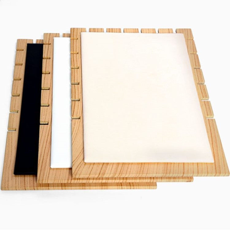 Bamboo Wood Detachable Jewelry Storage Display Stand