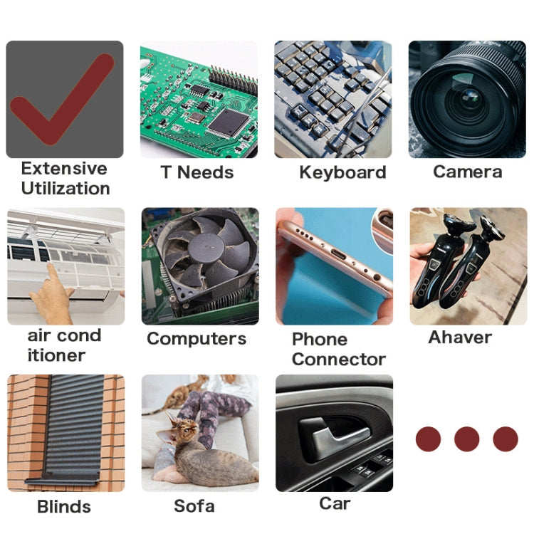 WD-1819 High Power USB Portable Computer Keyboard Duster, Battery Capacity:, 6000mAh (Black), 10000mAh (Black)