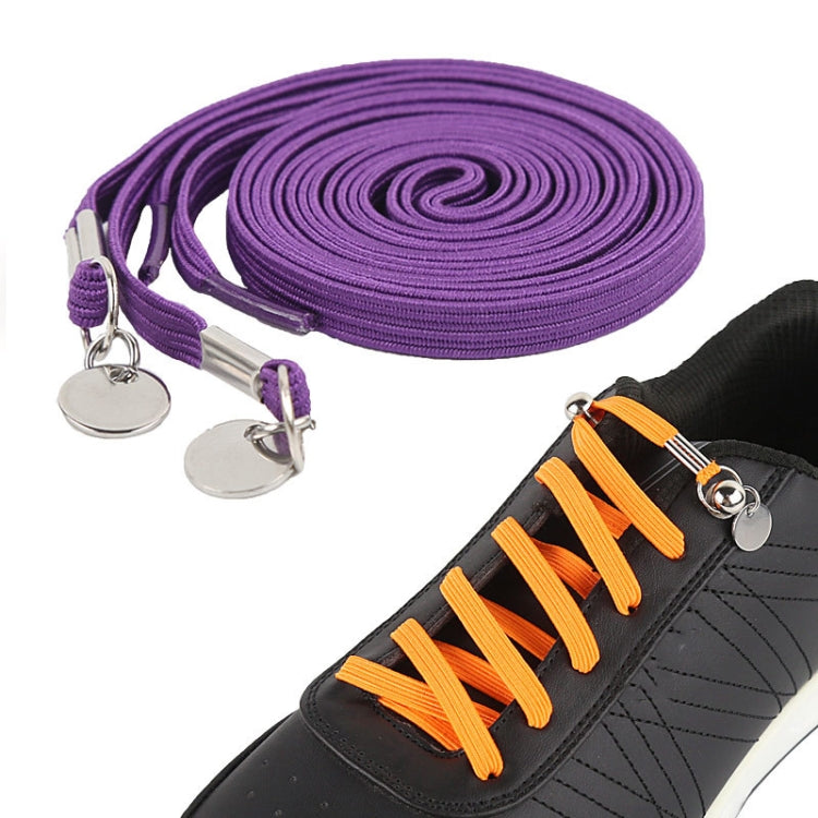 1 Pair Sports Casual Color Stretch Free Shoe Lace