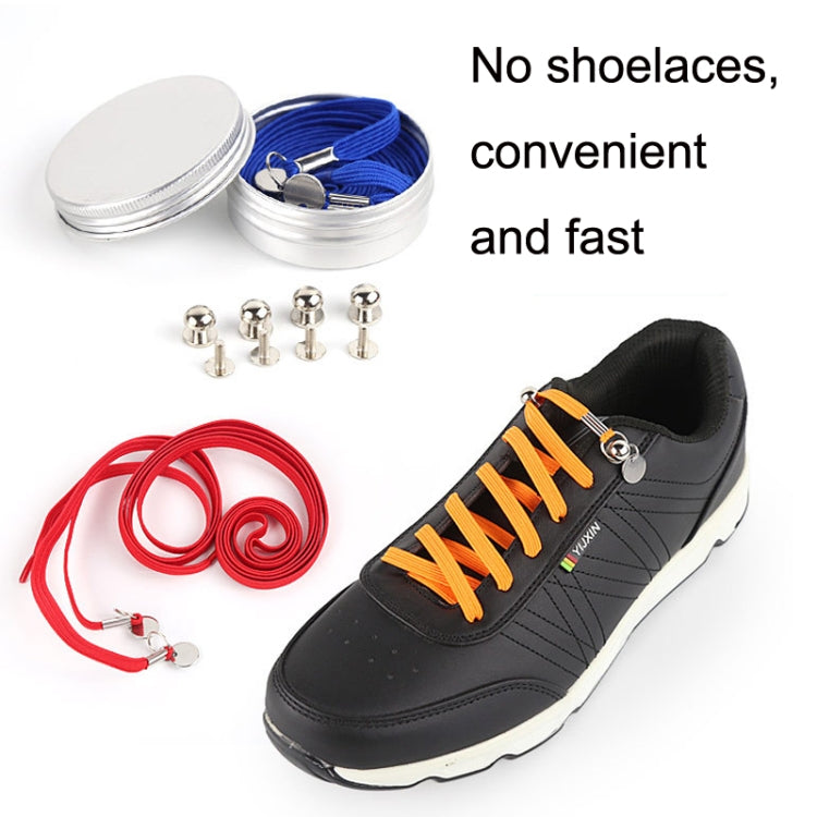 1 Pair Sports Casual Color Stretch Free Shoe Lace