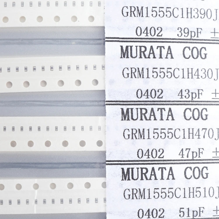 0402 SMD Capacitor Electronic Component Sample Book