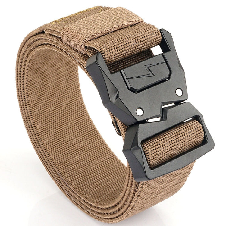 Outdoor Casual Lightning Buckle Men Elastic Belt, Length: