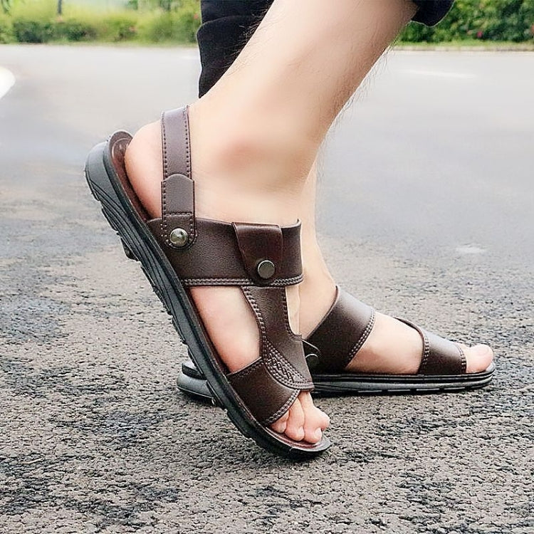 Non-slip Outer Wear Dual-use Sandals Slippers Men Casual Beach Shoes