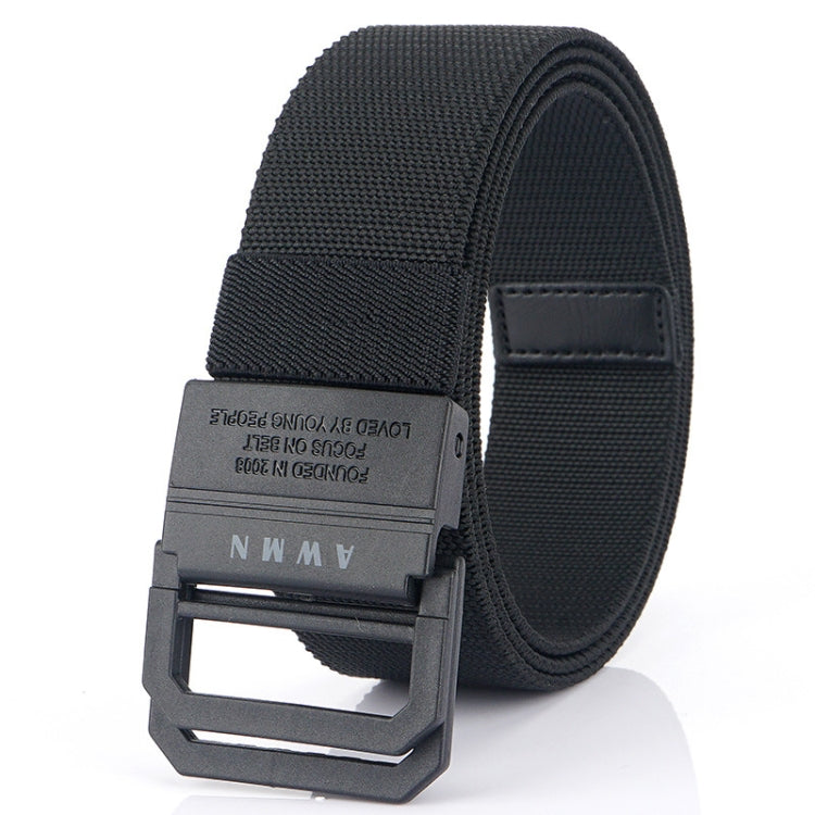 Men Lightweight Metal Free Casual Elastic Belt, Length: