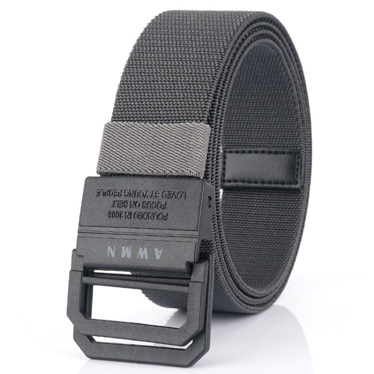 Men Lightweight Metal Free Casual Elastic Belt, Length: