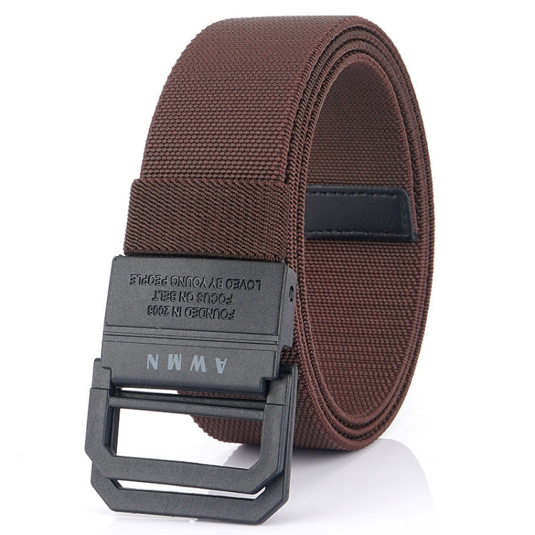 Men Lightweight Metal Free Casual Elastic Belt, Length: