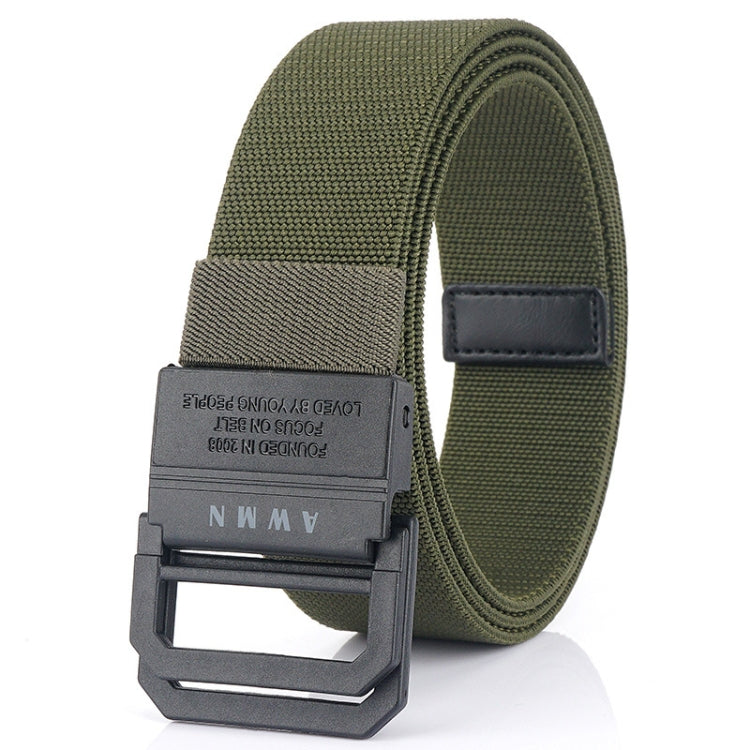 Men Lightweight Metal Free Casual Elastic Belt, Length: