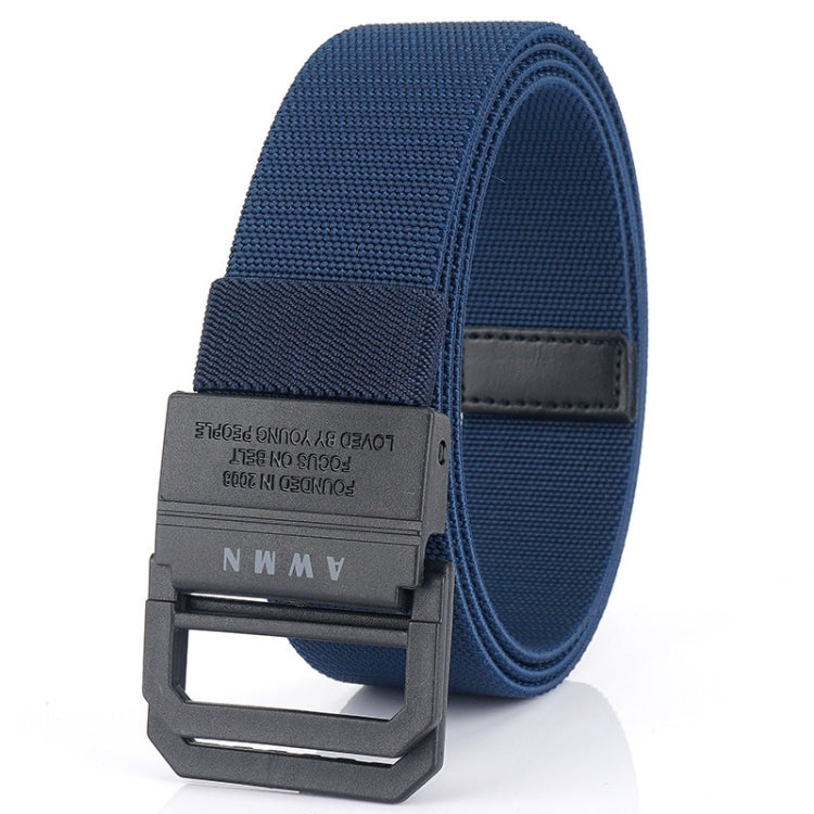 Men Lightweight Metal Free Casual Elastic Belt, Length:
