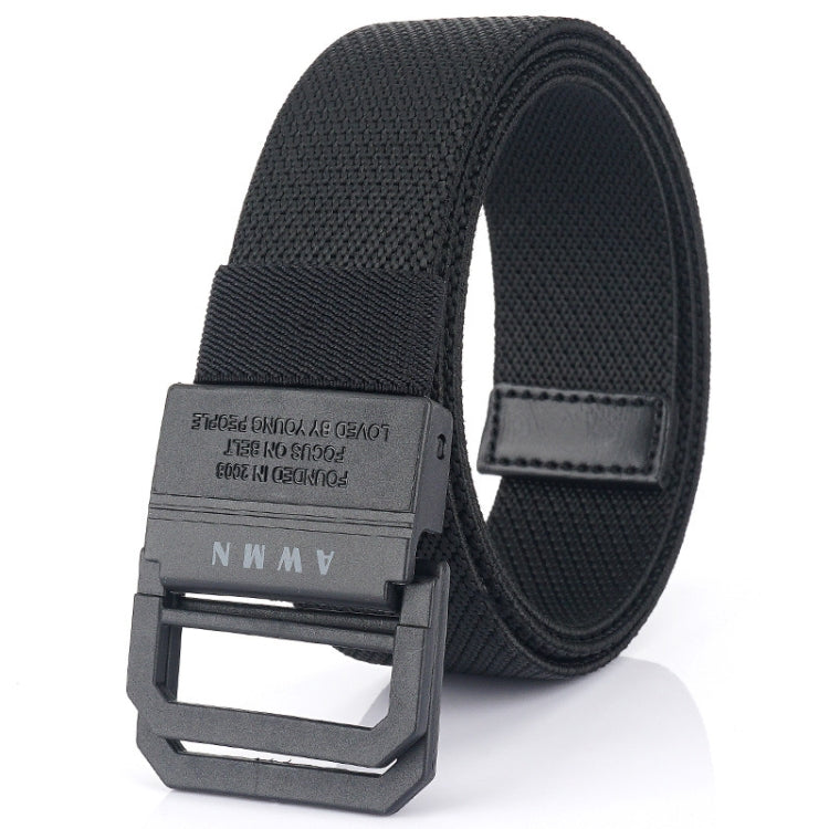 Men Lightweight Metal Free Casual Elastic Belt, Length: