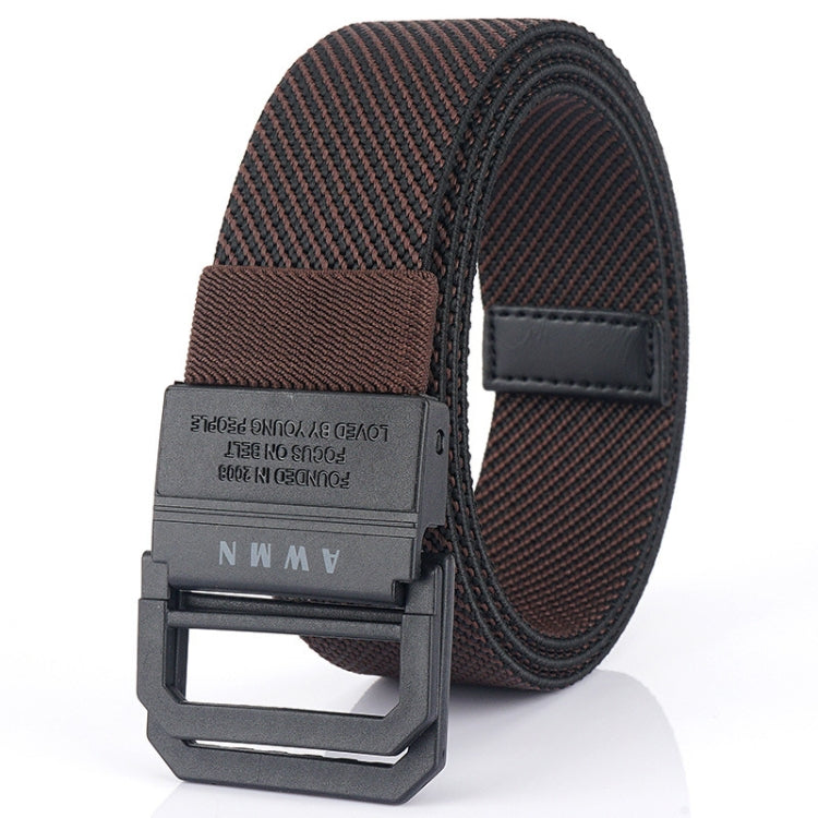 Men Lightweight Metal Free Casual Elastic Belt, Length: