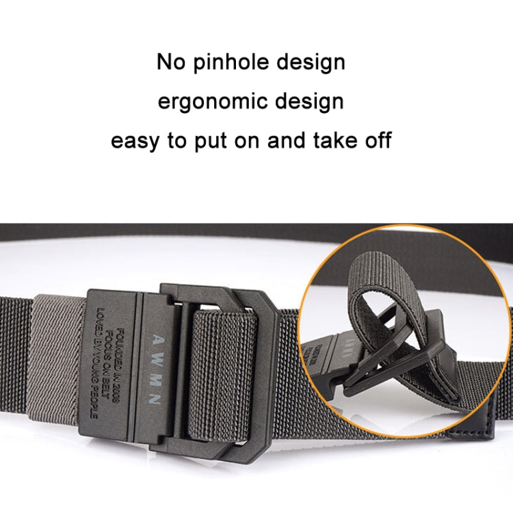 Men Lightweight Metal Free Casual Elastic Belt, Length: