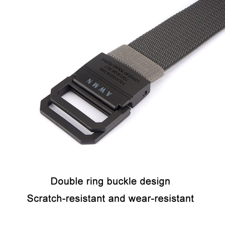 Men Lightweight Metal Free Casual Elastic Belt, Length: