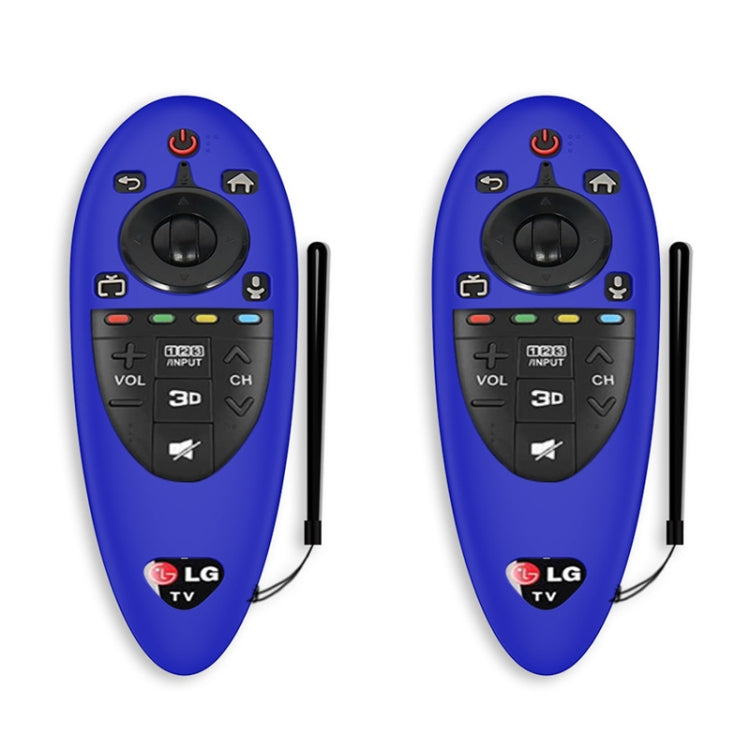 2 PCS Remote Control Dustproof Silicone Protective Cover For LG AN-MR500 Remote Control