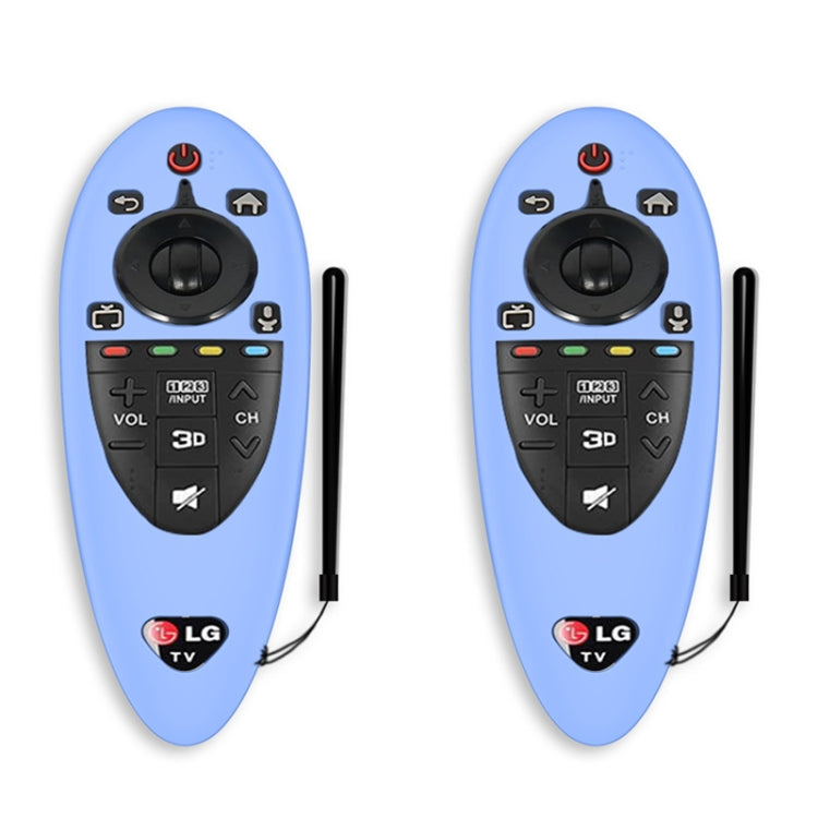 2 PCS Remote Control Dustproof Silicone Protective Cover For LG AN-MR500 Remote Control