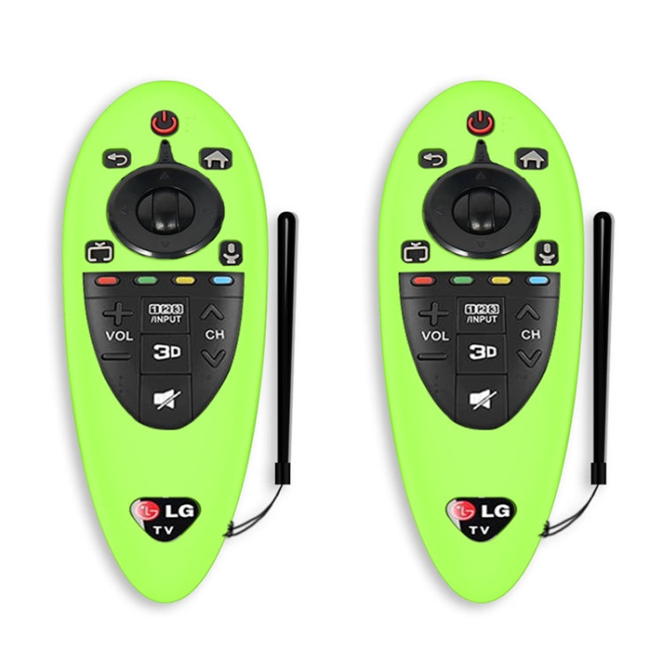 2 PCS Remote Control Dustproof Silicone Protective Cover For LG AN-MR500 Remote Control