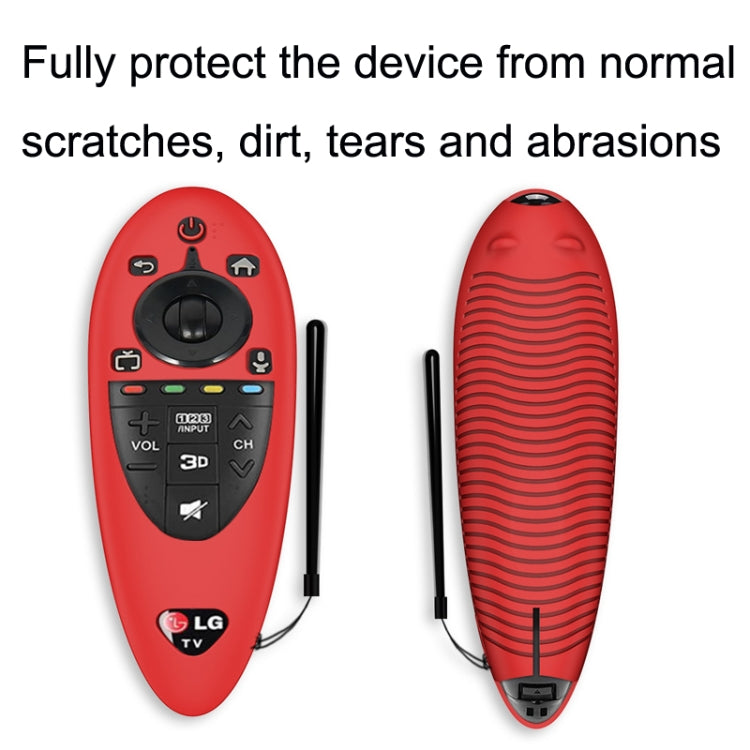 2 PCS Remote Control Dustproof Silicone Protective Cover For LG AN-MR500 Remote Control