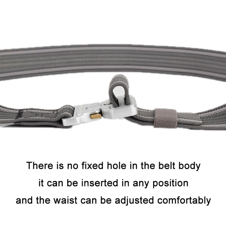 Braided Nylon Belt With Quick Release Buckle
