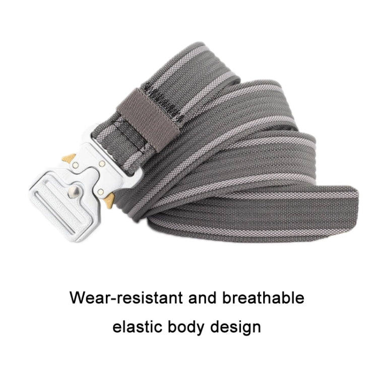 Braided Nylon Belt With Quick Release Buckle