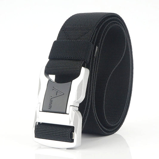 Outdoor Leisure Aluminum Alloy Safety Buckle Belt, Length: