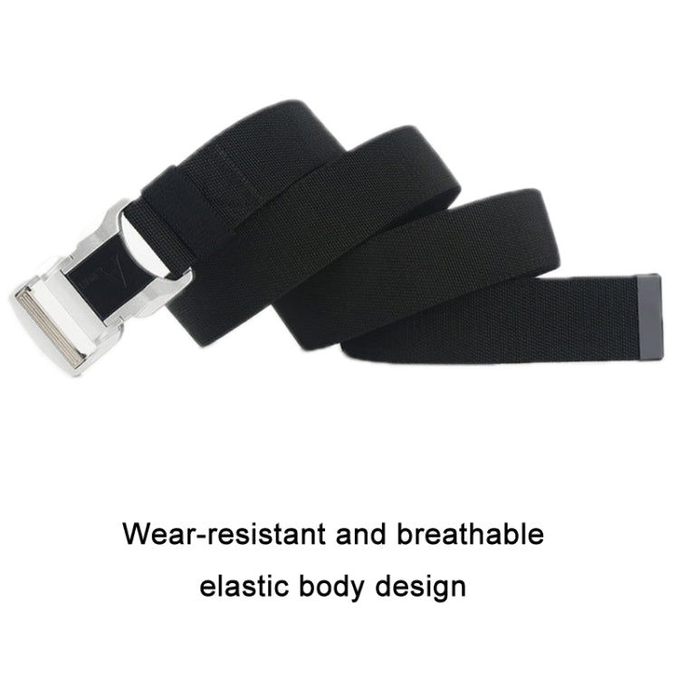 Outdoor Leisure Aluminum Alloy Safety Buckle Belt, Length: