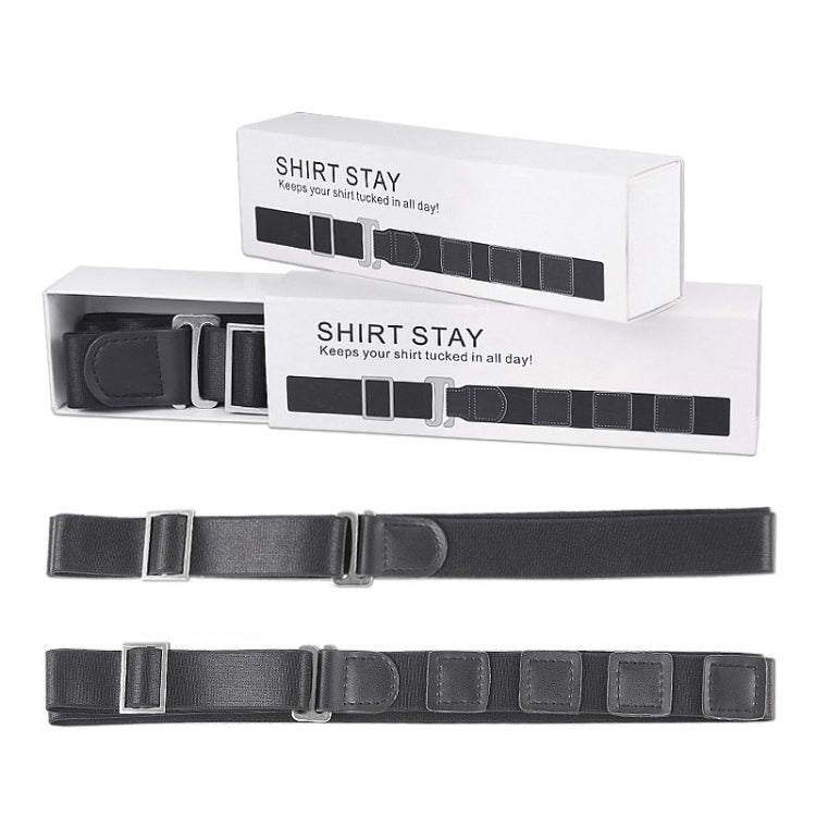 Shirt Fixed Anti -slip Anti -wiring Fixed Hidden Belt, Style: Leather Model