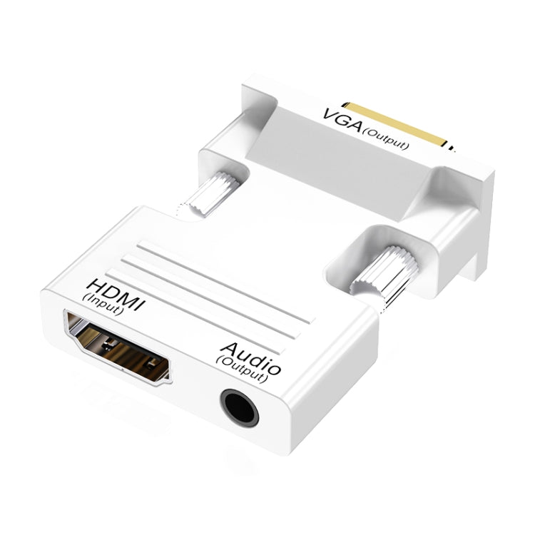 HDMI Female To VGA Male With Audio Adapter Computer Monitor TV Projector Converter